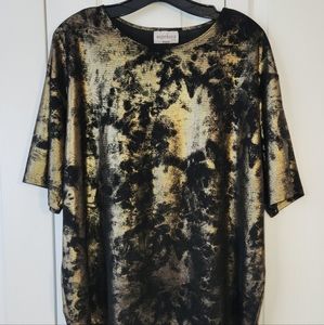 Black & gold Espressa top